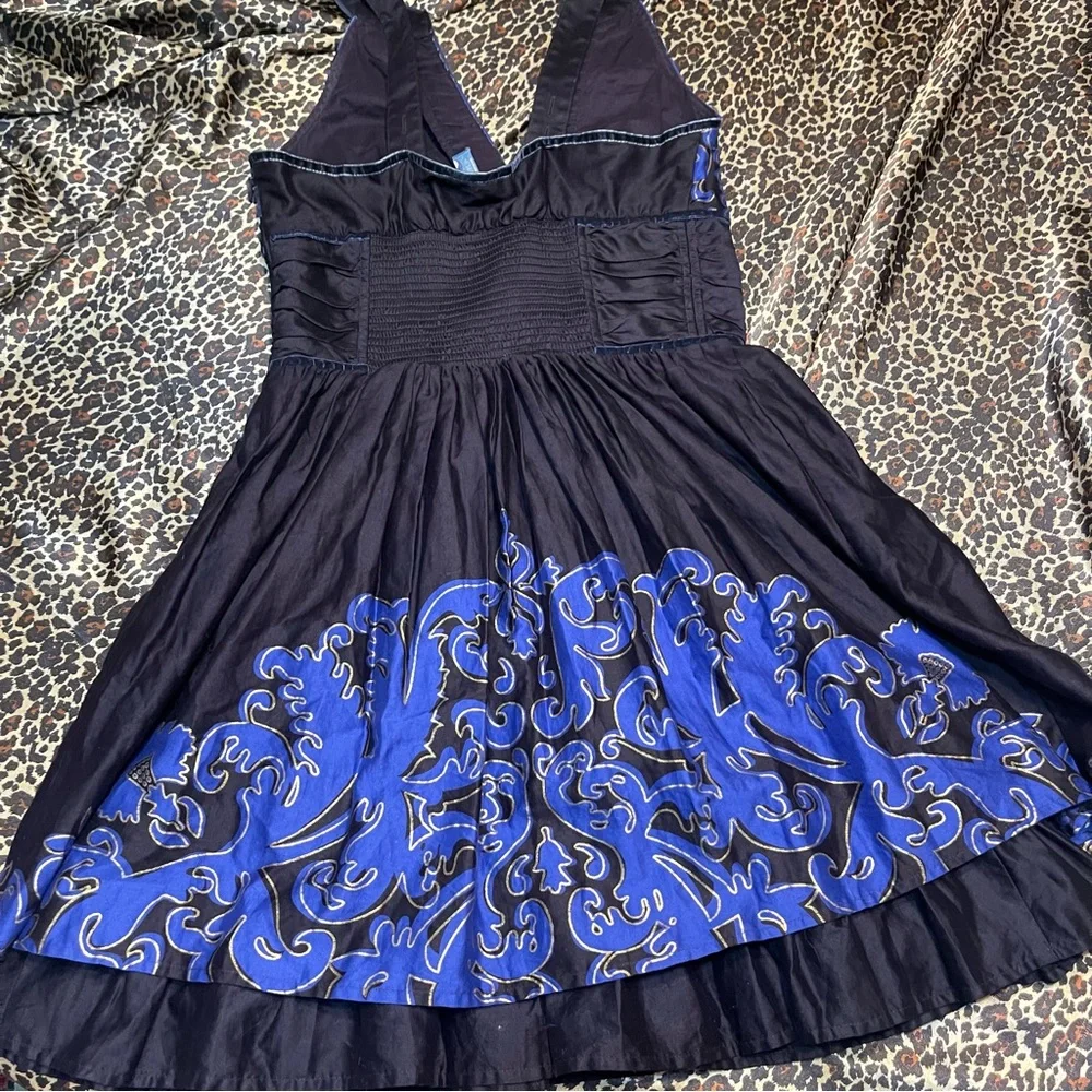 Free People Victorious Twee Retro Mini Dress